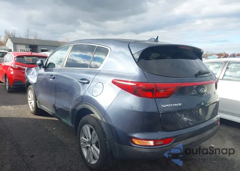 2018 Kia Sportage Lx from USA, damaged, VIN KNDPMCAC7J7450153